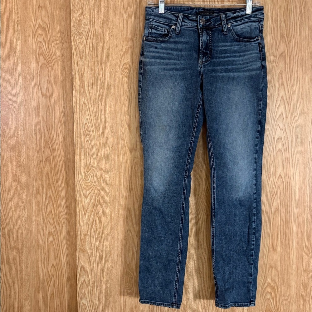 Silver Jeans Blue Elyse Straight Jeans